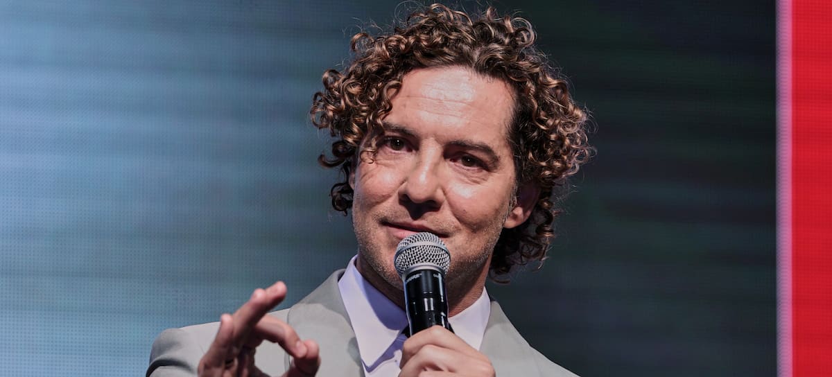David Bisbal, en la presentación de su gira 'Eternos'.