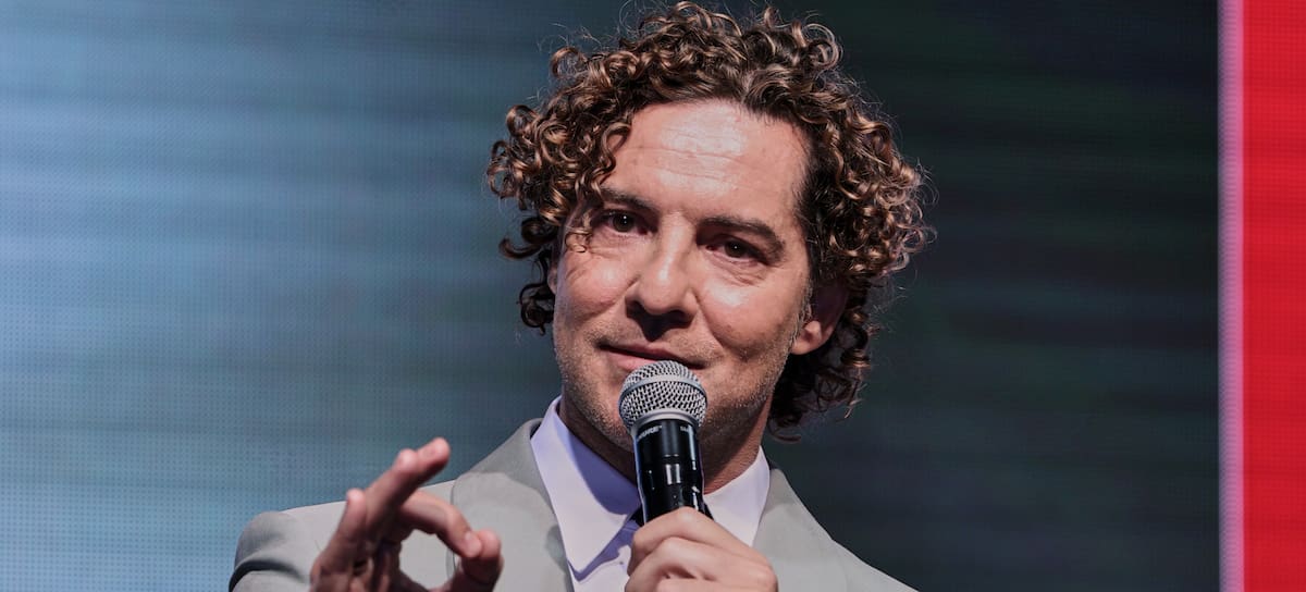 David Bisbal, en la presentación de su gira 'Eternos'.