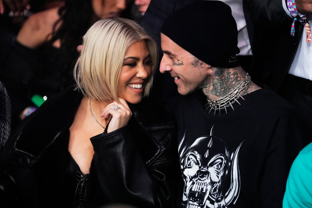 Kourtney Kardashian y Travis Barker