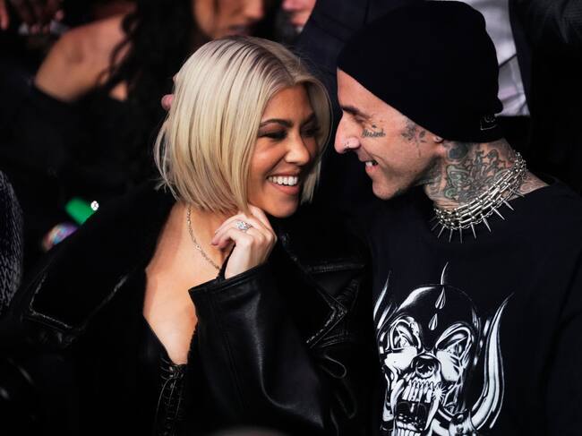 Kourtney Kardashian y Travis Barker