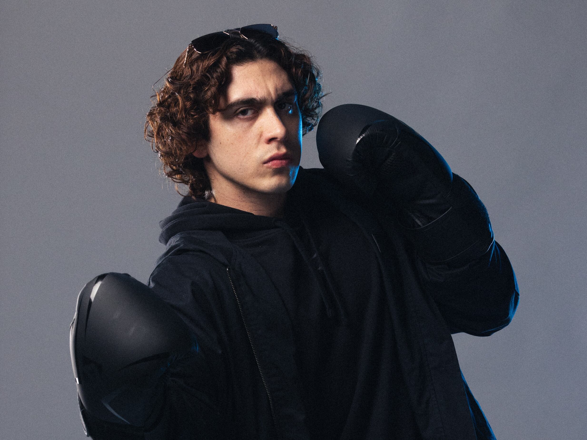 Carlos Belcast, participante de &#039;La Velada del Año V&#039; organizada por Ibai Llanos. (Foto cedida por La Velada del Año)