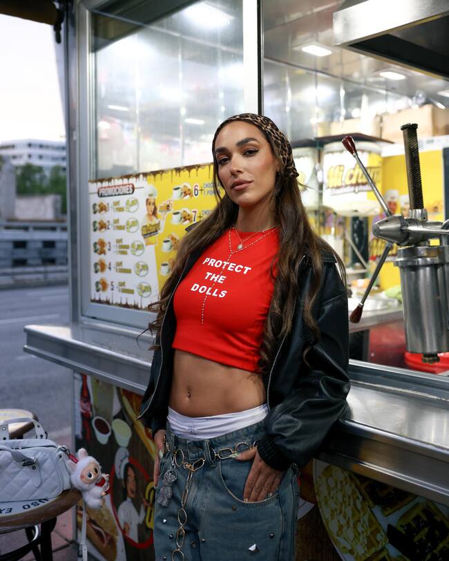 LaBeba, en una imagen promocional de su canción BEIBI.