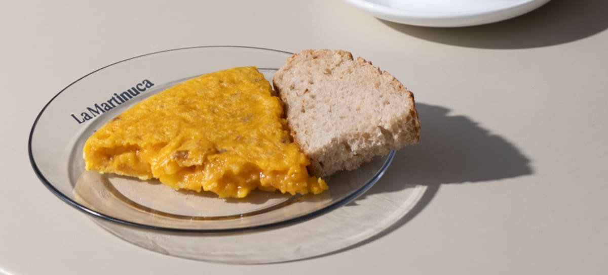 Pincho de tortilla gratis.