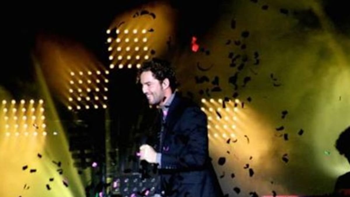Tremendo el show de David Bisbal
