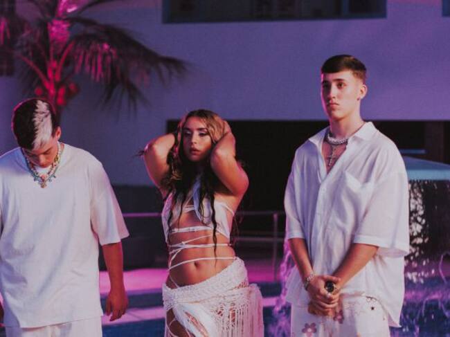 Saiko, Lola y Alejo en 'Humedad Rémix'