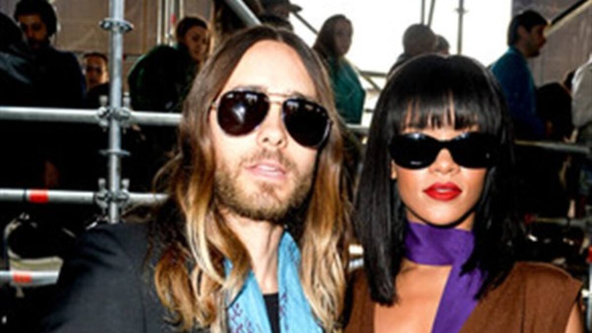 Rihanna estuvo con Jared Leto