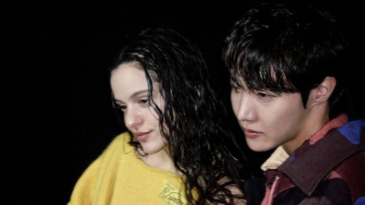 Las fotos de Rosalía y J-Hope de BTS que emocionaron a los fanáticos