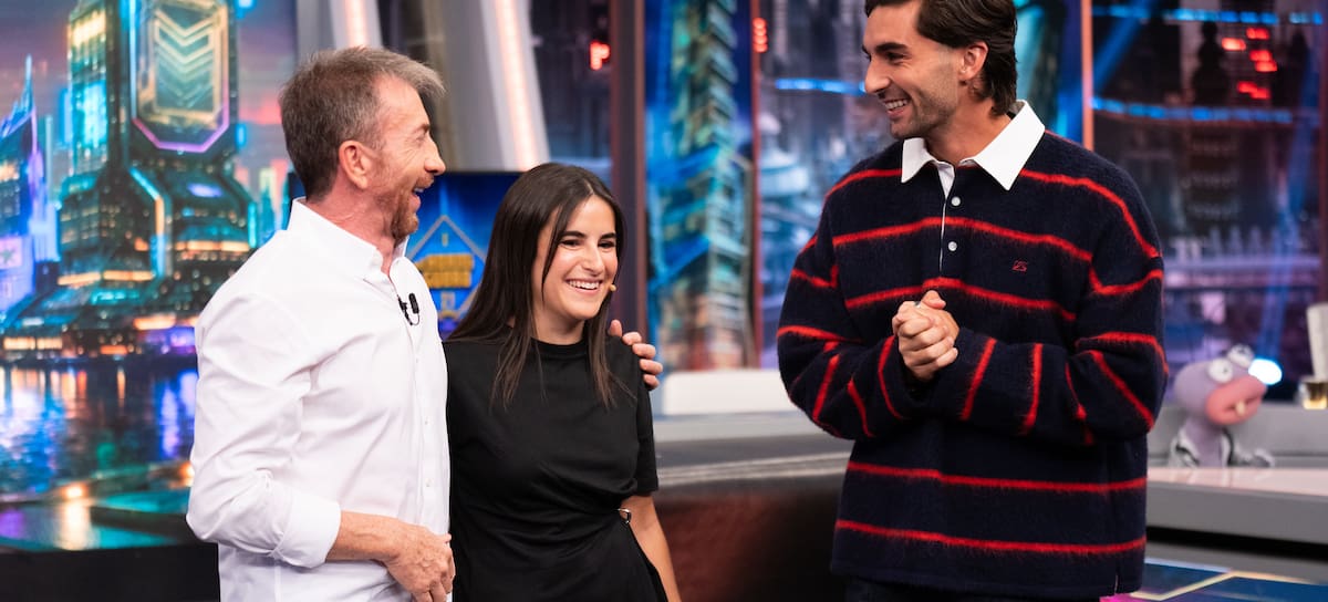 Pablo Motos, Rocío Domingo y Ferrán Torres en El Hormiguero (Antena 3)