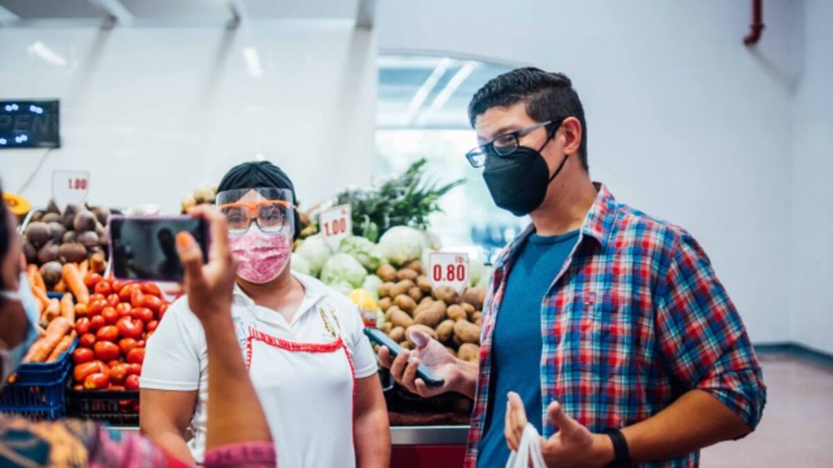 Llegamos al Mercado San Felipe Neri
