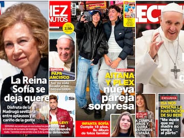Estas son las portadas de las revistas del corazón de hoy, 23 de abril