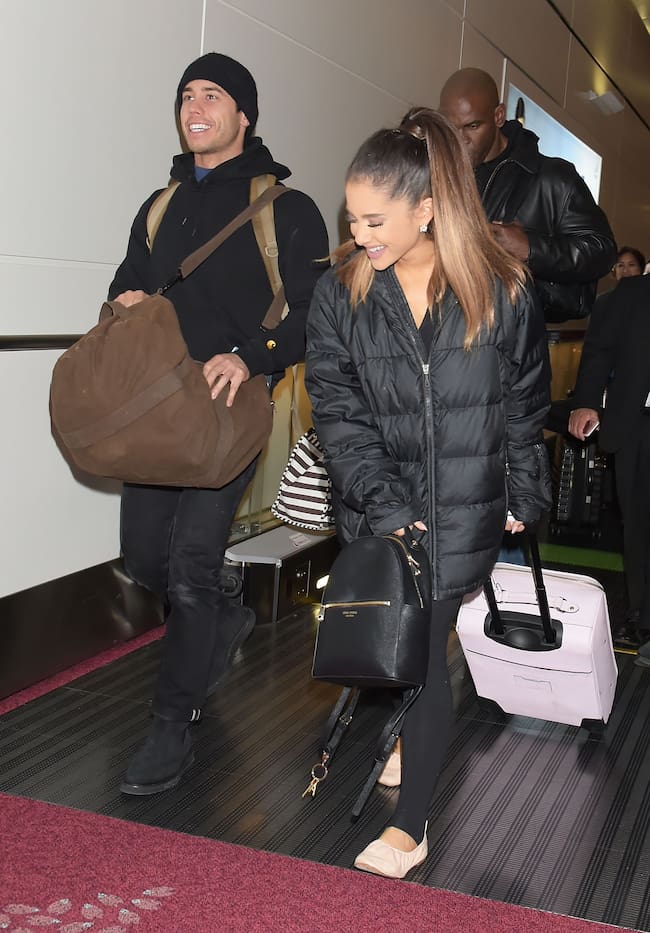 Ariana Grande y Ricky Alvarez en 2015