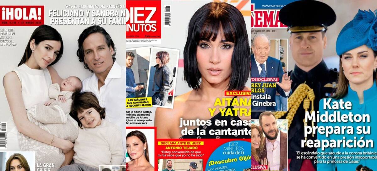 Las portadas de las revistas de hoy, 20 de marzo (Instagram)