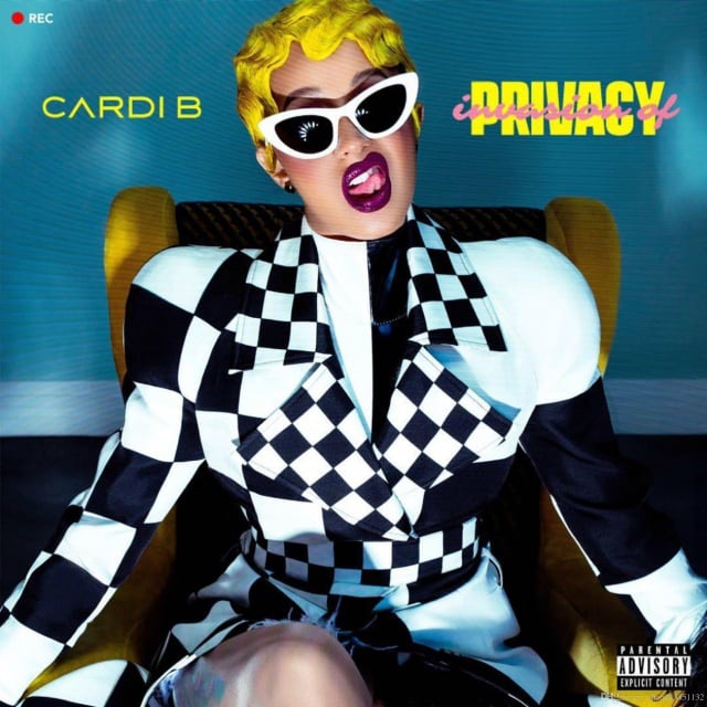 Portadad de Invasion of Privacy de Cardi B.