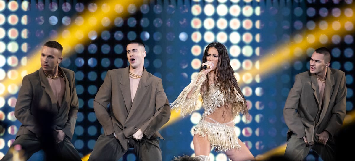 La cantante Daniela Blasco en la final del Benidorm Fest