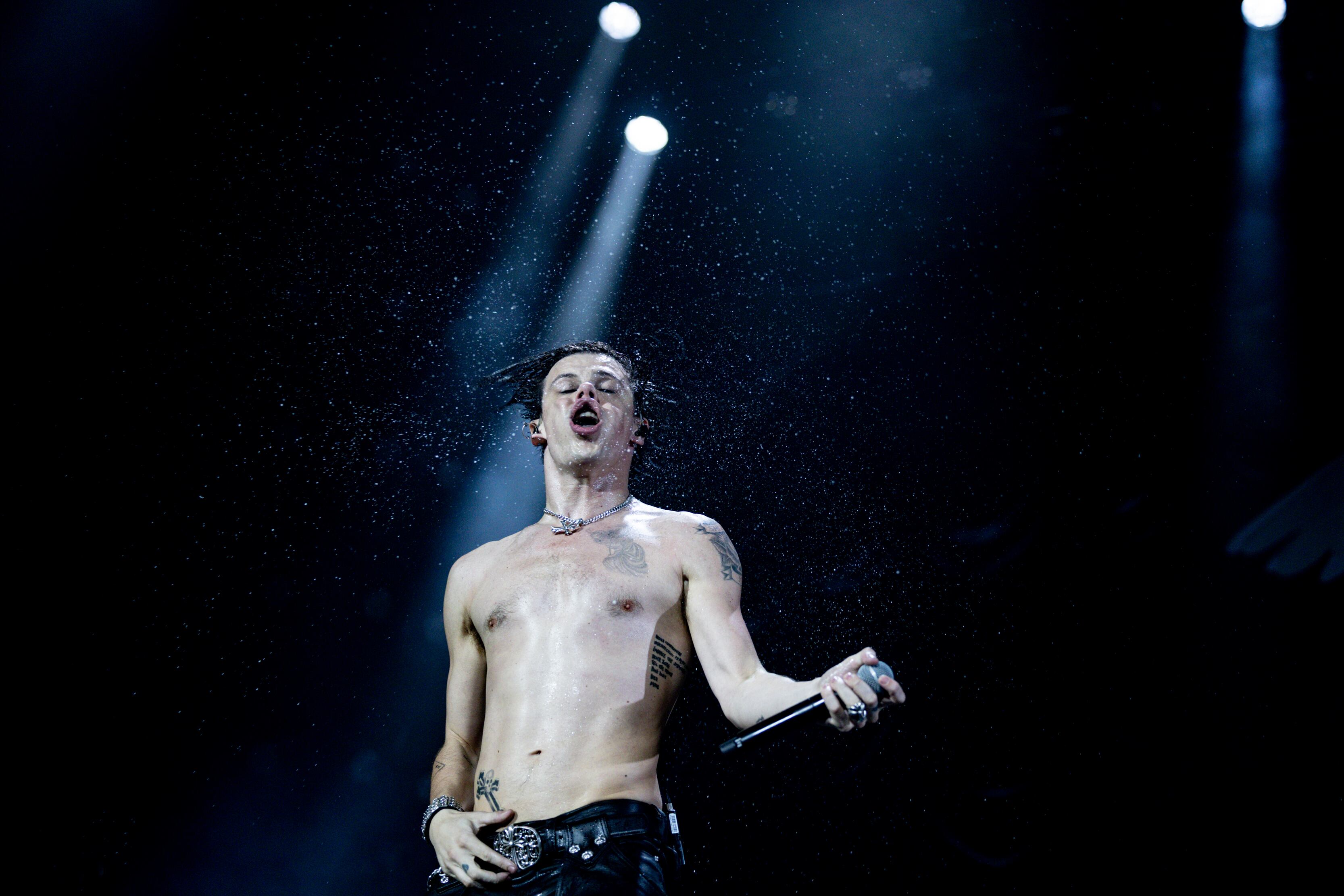 Yungblud en su show de Madrid. / Ricardo Rubio/Europa Press via Getty
