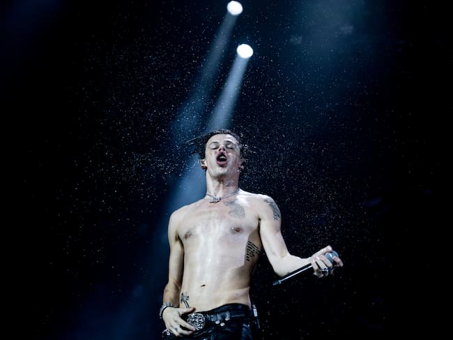 Yungblud en su show de Madrid. / Ricardo Rubio/Europa Press via Getty