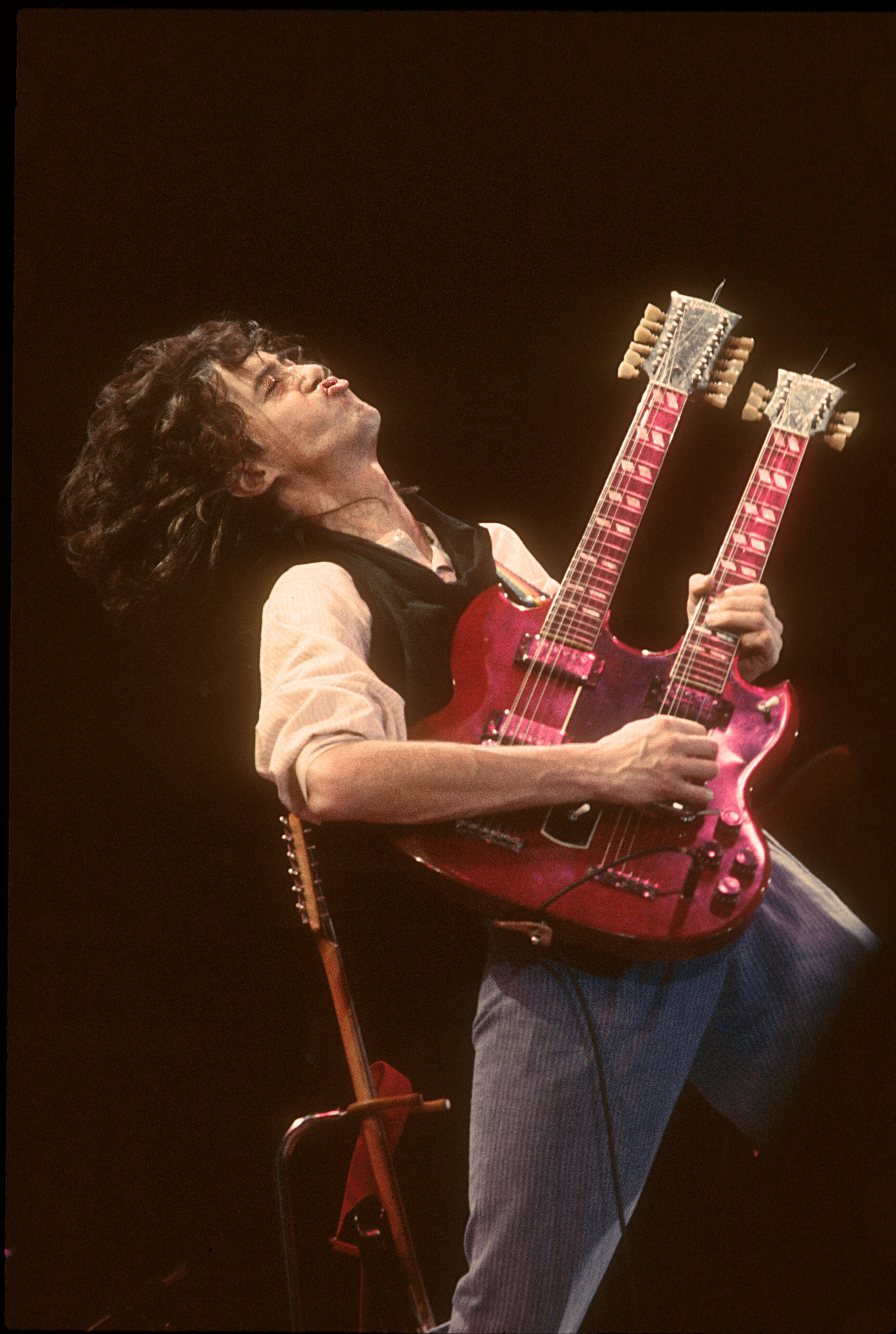 El guitarrista Jimmy Page