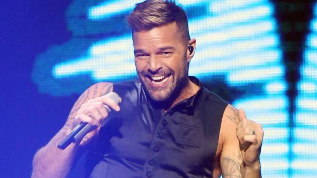 Ricky Martin grabó su nuevo video desde el garage de su casa