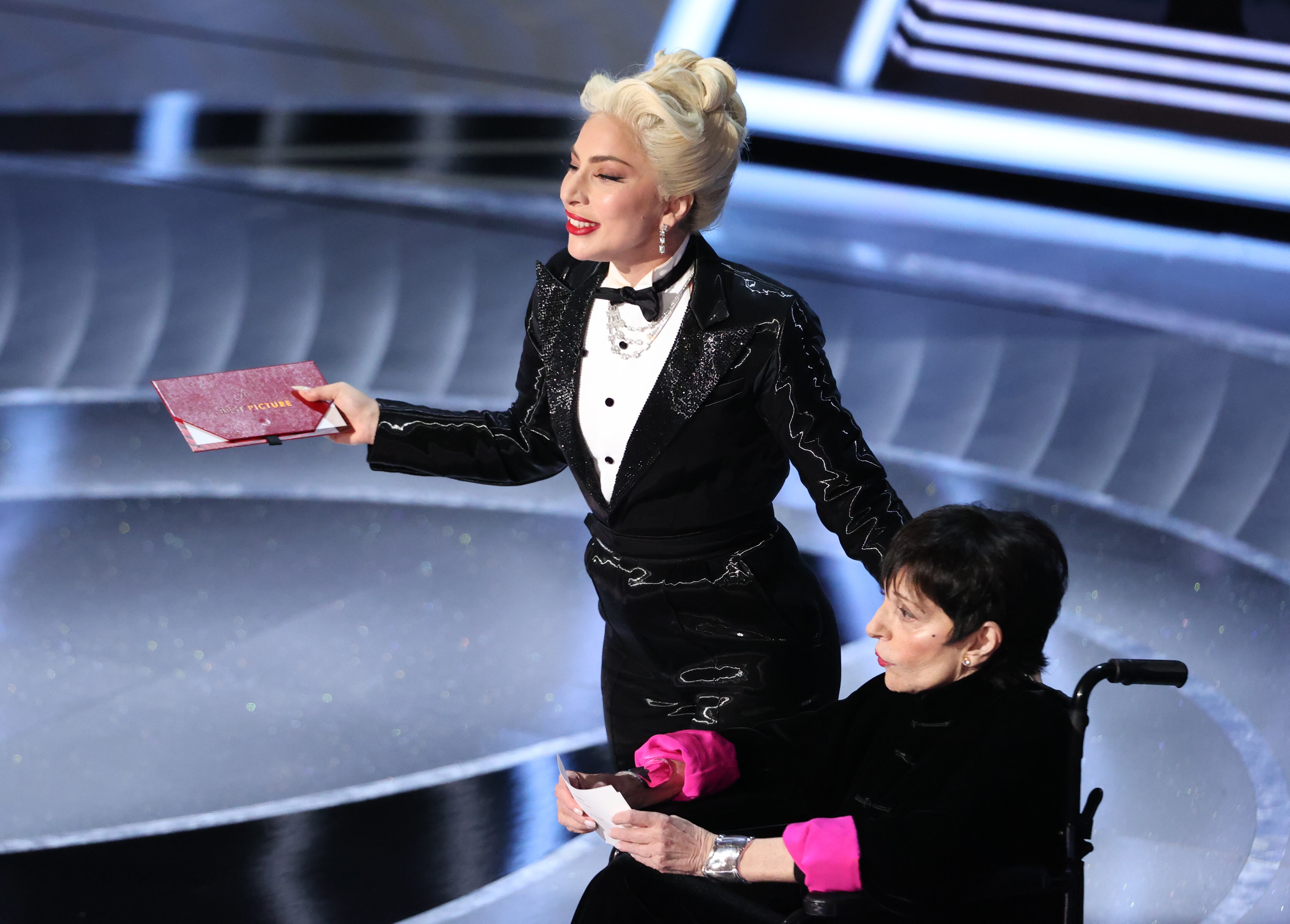 Lady Gaga y Liza Minnelli en la edidicón 94ª de los Oscar, marzo de 2022.