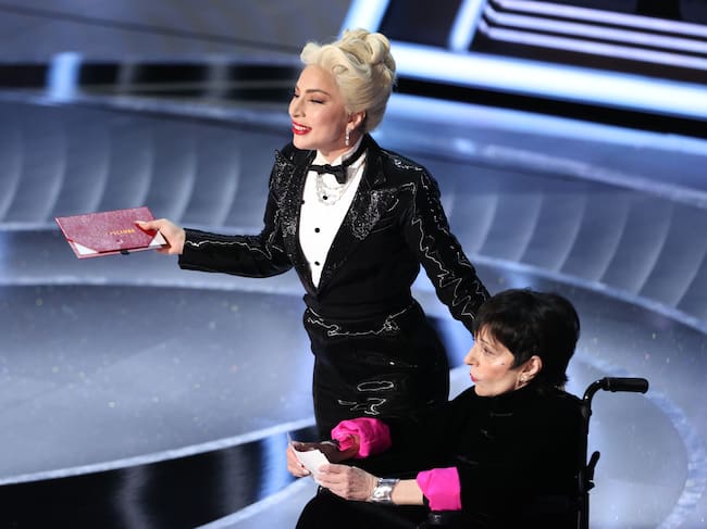 Lady Gaga y Liza Minnelli en la edidicón 94ª de los Oscar, marzo de 2022.