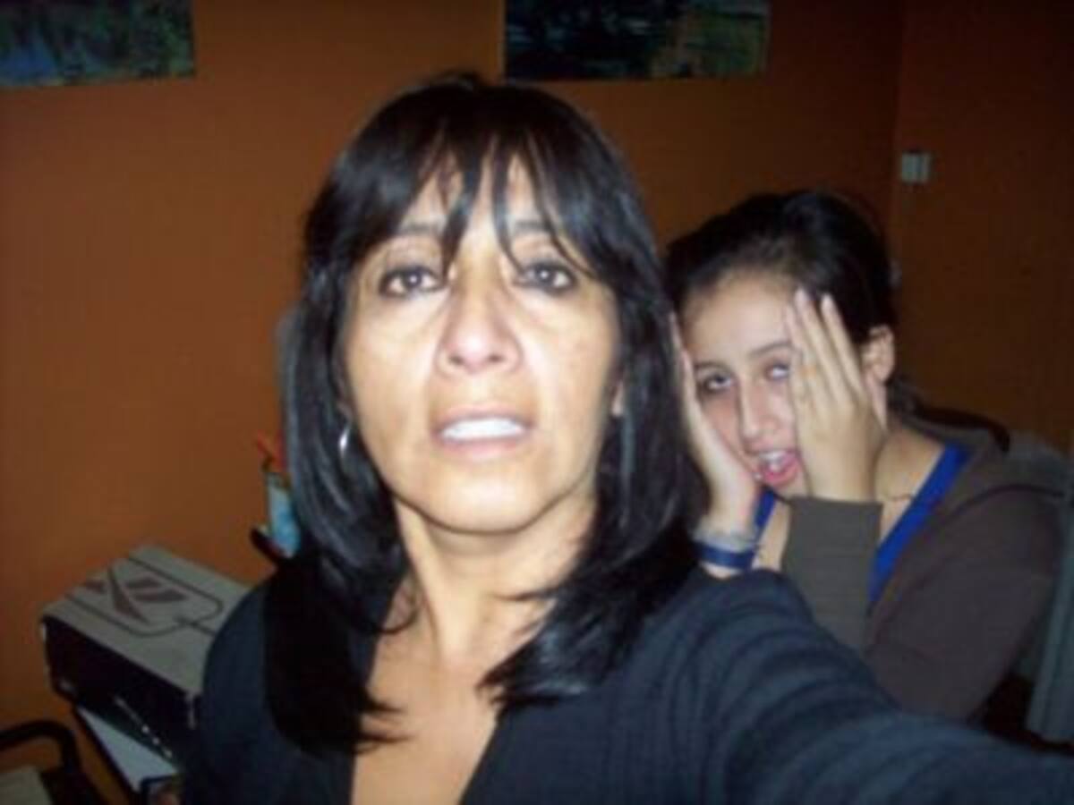 Mariel y su mamá