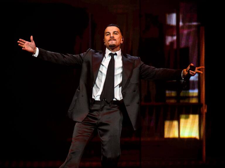 El artista puertorriqueño Rauw Alejandro en su concierto en Orlando