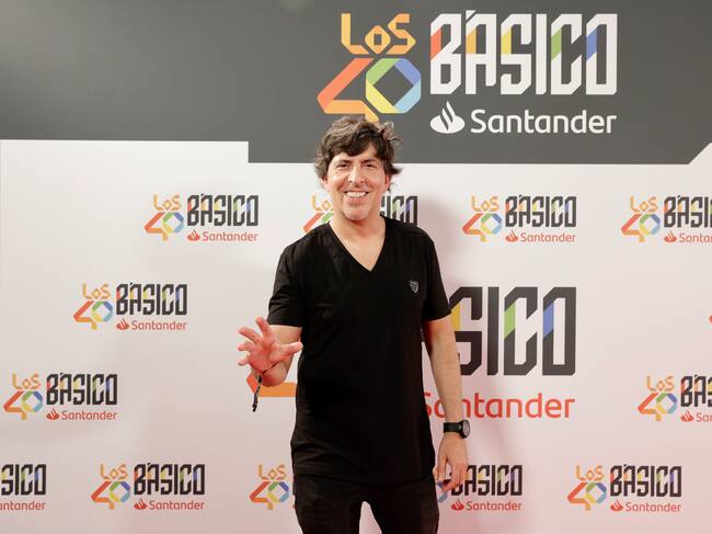 Los VIPS que no quisieron perderse el LOS40 Básico con Aitana. En la imagen, Dani Moreno &#039;El Gallo&#039;, presentador de Anda Ya.