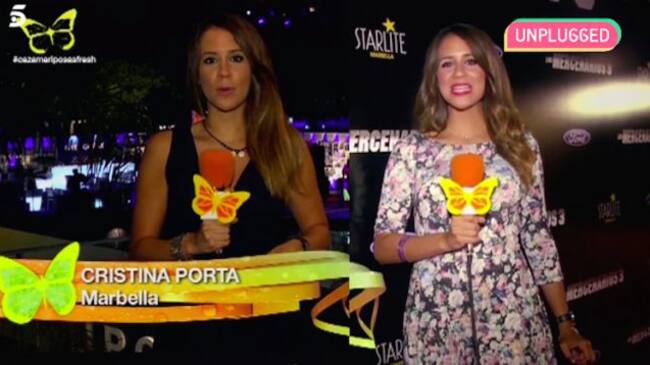 Cristina Porta, en 'Cazamariposas'