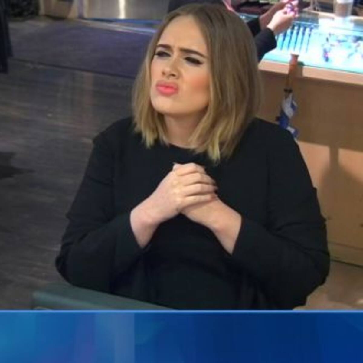 Mirá la broma de Adele en el restaurant