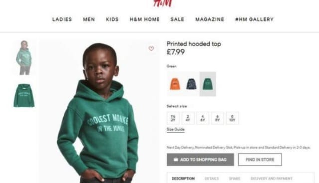 La polémica imagen de H&M