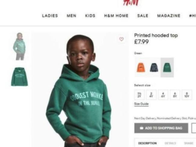 La polémica imagen de H&M