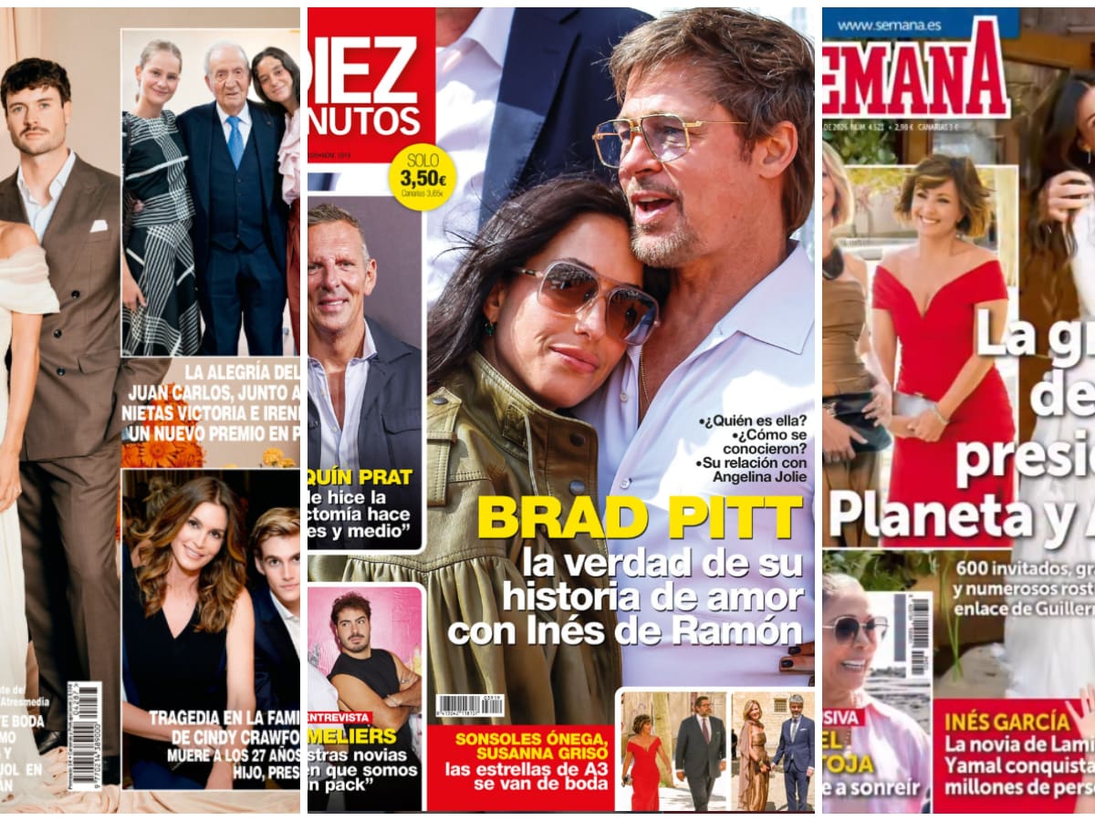 Las portadas de las revistas del corazón de hoy, miércoles 23 de septiembre: Los Javis, Gemeliers y Anna Padilla