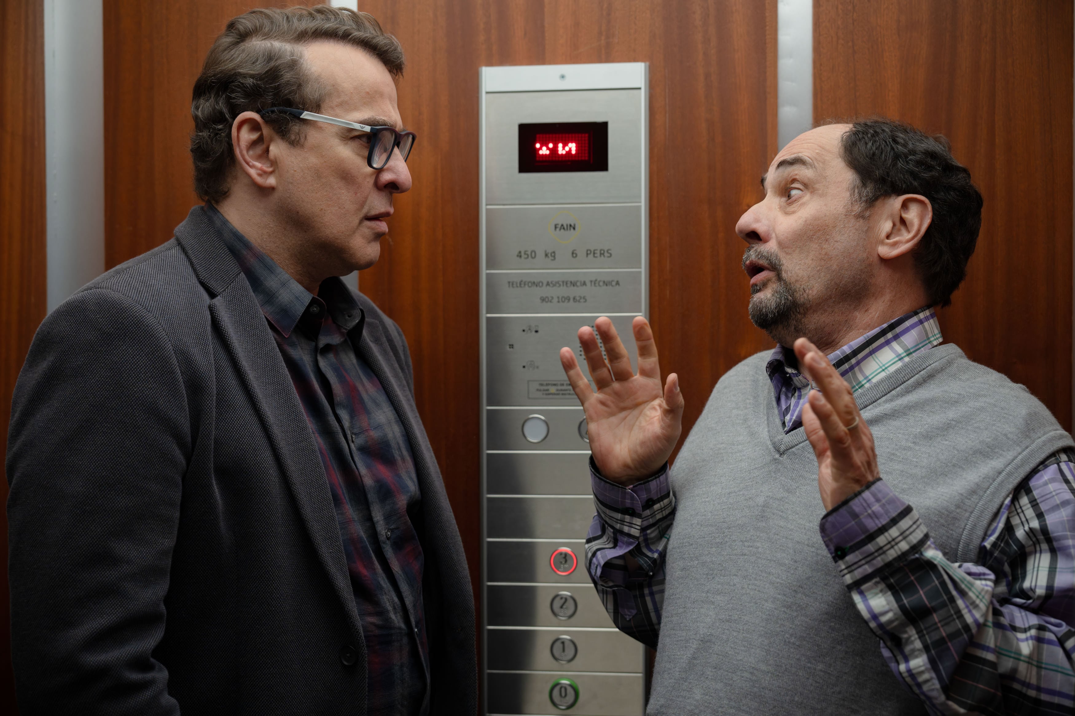 Luis Merlo y Jordi Sánchez en una escena de la 16ª temporada de &#039;La que se avecina&#039;. / Prime Video