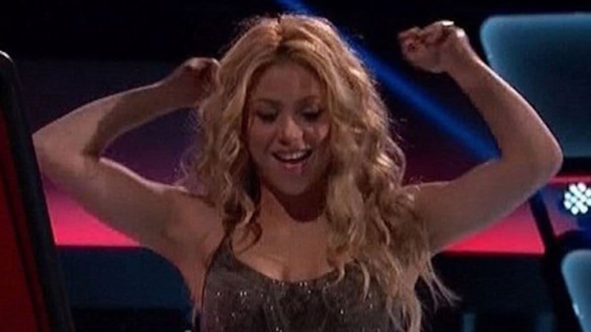 Shakira provocó a Adam Levine