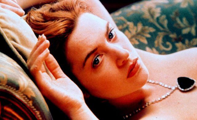 Kate Winslet en un fotograma de Titanic