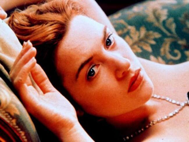 Kate Winslet en un fotograma de Titanic