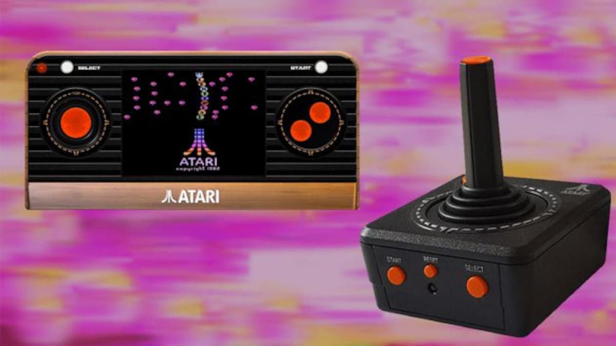 ¡Tomen mi dinero! Atari presentó 2 consolas portátiles retro