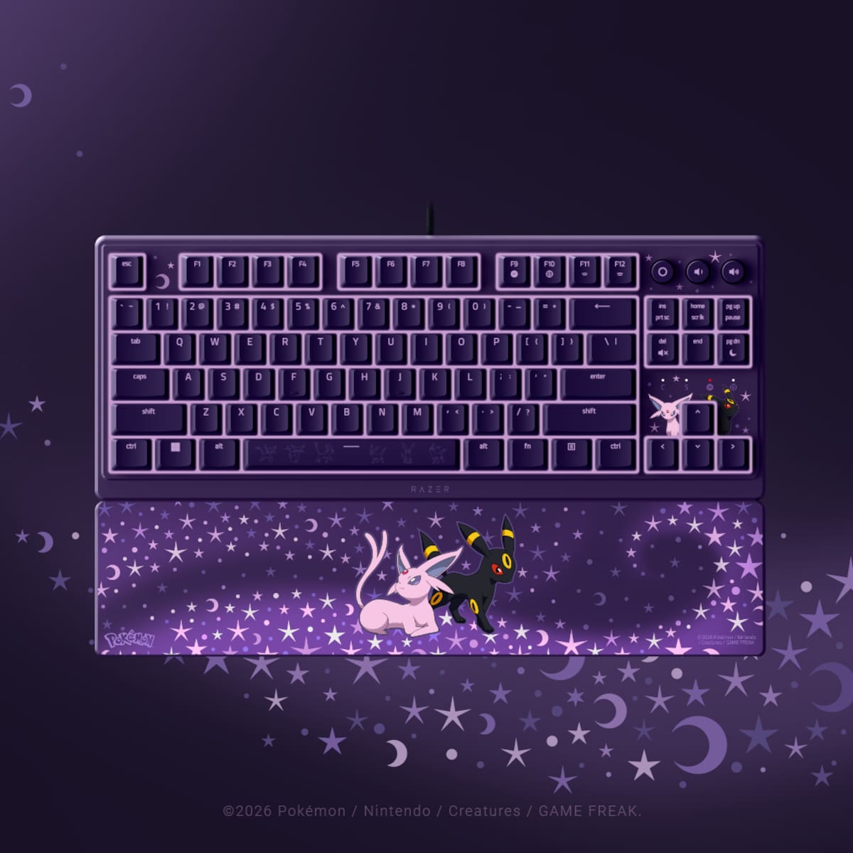 Razer celebra el 30.º aniversario de Pokémon con la espectacular colección 'Espeon & Umbreon'