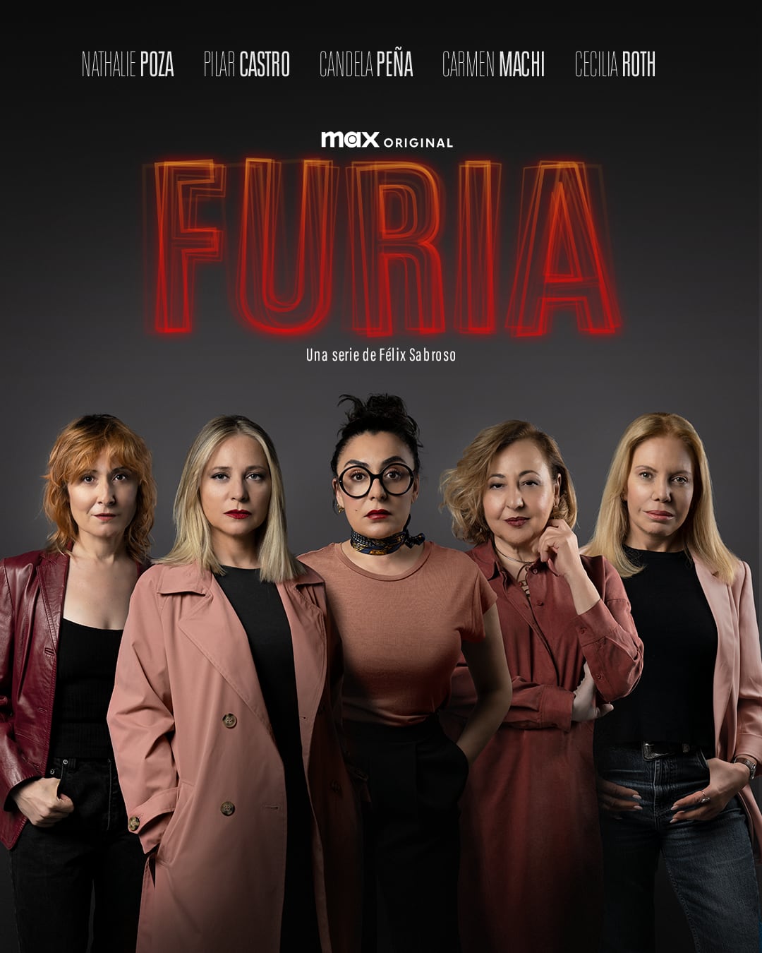 Póster oficial de &#039;Furia&#039;, la nueva serie de Max