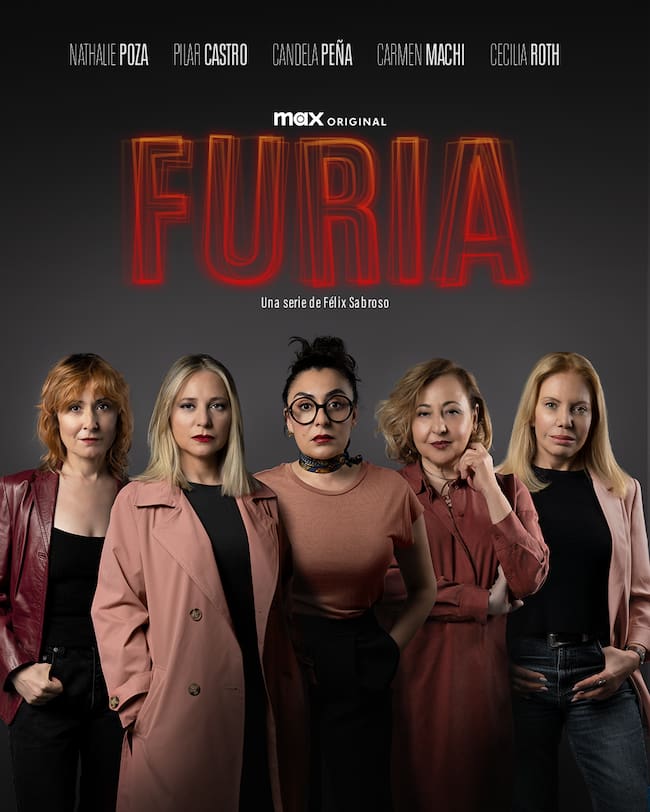 Póster oficial de 'Furia', la nueva serie de Max