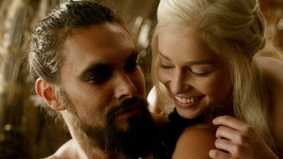 El perfecto reencuentro entre Khal Drogo y Daenerys