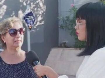 Gloria Camila se marca un Rosalía y se disfraza de reportera para preguntar lo que la gente opina de ella