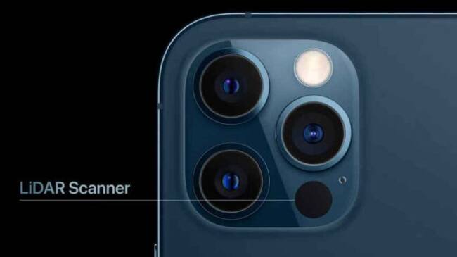 LiDAR sólo en los 'PRO'