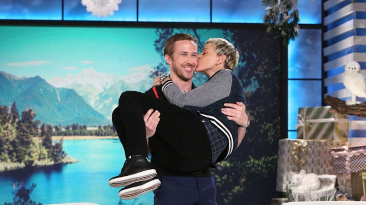 Ellen DeGeneres hace su propia interpretación de La La Land junto a Ryan Gosling
