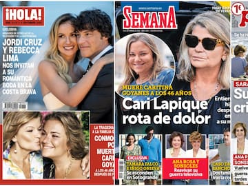 Estas son las portadas de las revistas del corazón de hoy, 28 de agosto