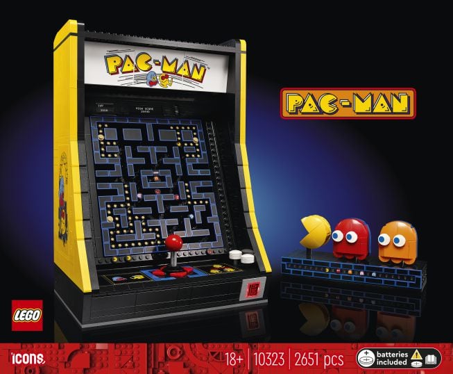 Imagen promocional de Lego Icons Pac-Man Arcade