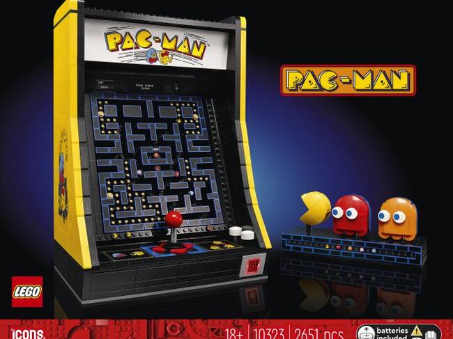 Imagen promocional de Lego Icons Pac-Man Arcade