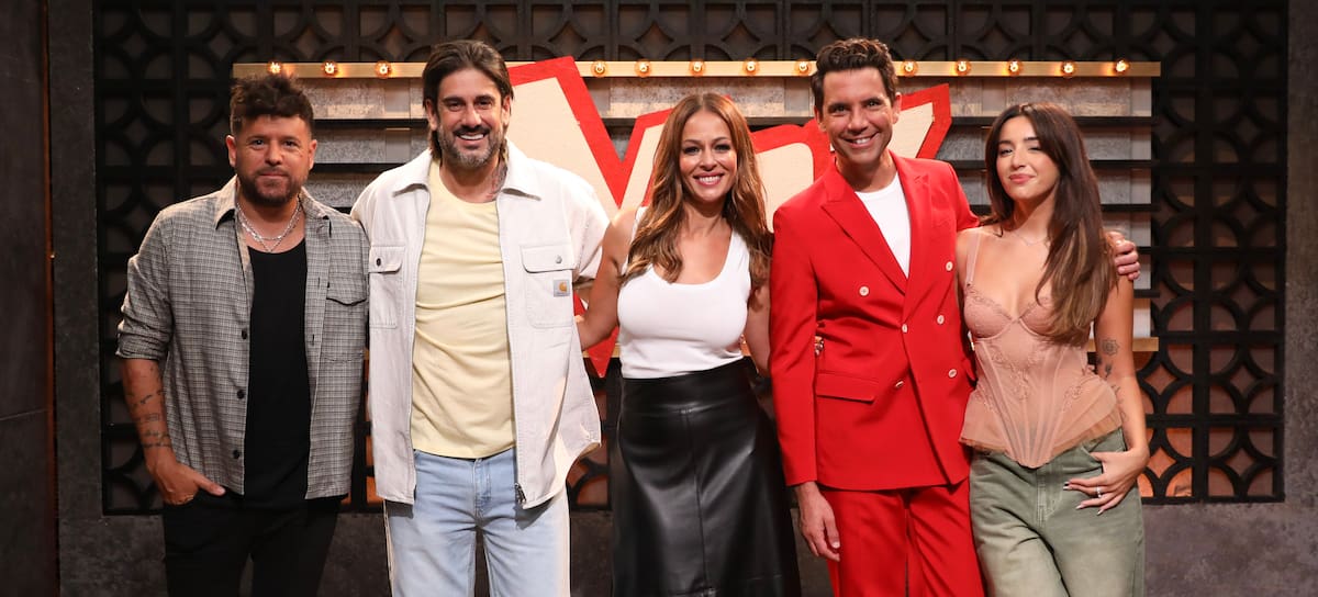 Los coaches de La Voz y Eva González