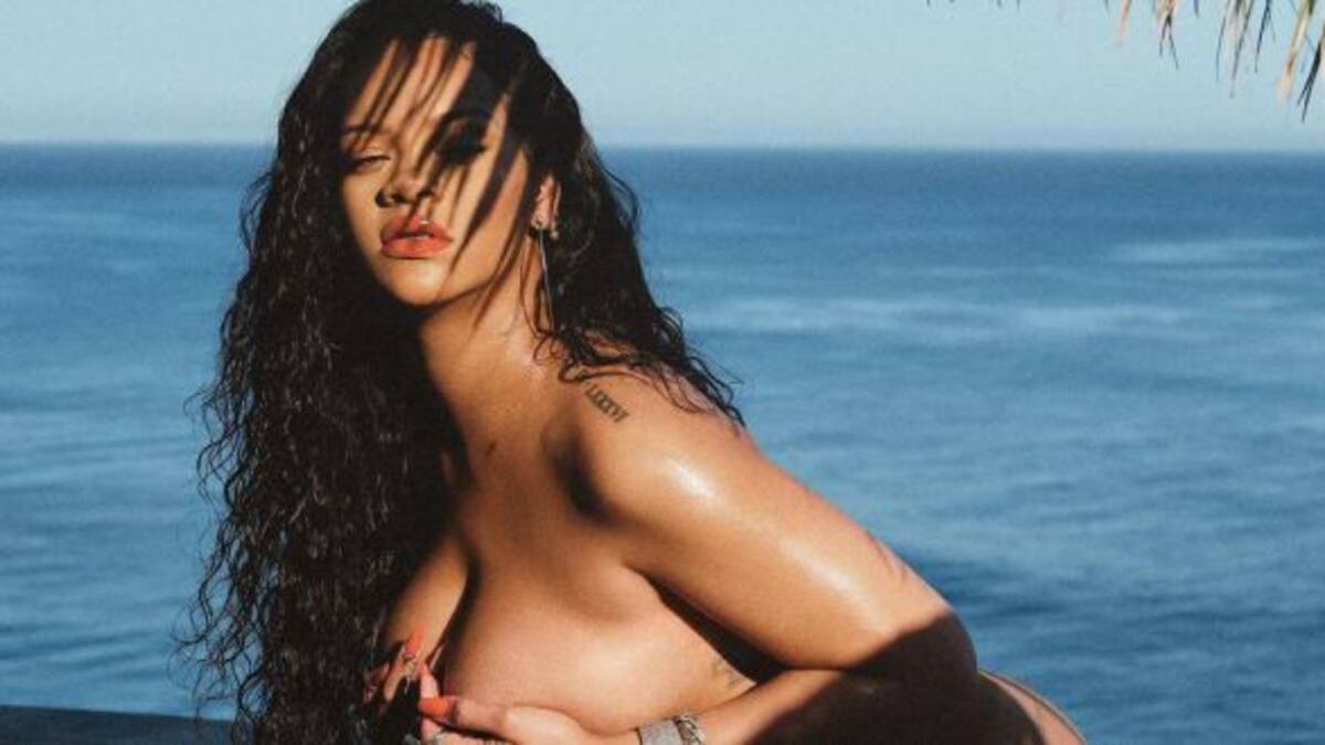 RIHANNA COMPARTIÓ LAS FOTOS MÁS SENSUALES DE SU EMBARAZO