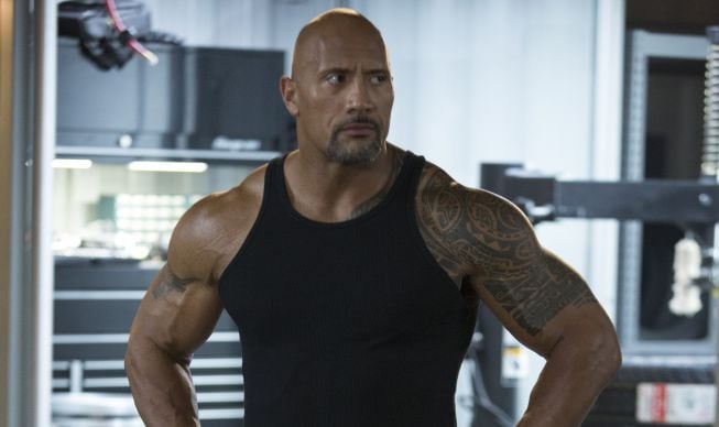 Dwayne Johnson en la octava película.